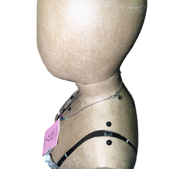 🛑 TARINA TARANTINO Designer ➕🆒 NECKLACE Beaded Tourmaline Vintage 💸BUYNOW‼️ - Picture 15 of 16